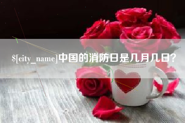 和田中国的消防日是几月几日？