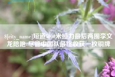 和田短道5000米接力最后两圈李文龙陪跑-尽管中国队最终收获一枚铜牌
