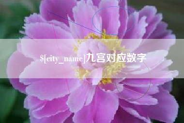 和田九宫对应数字