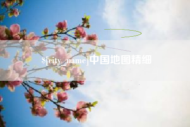 和田中国地图精细