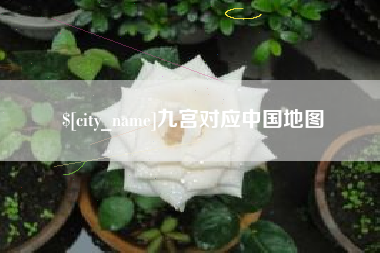 和田九宫对应中国地图