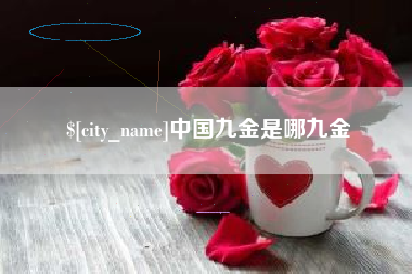 和田中国九金是哪九金