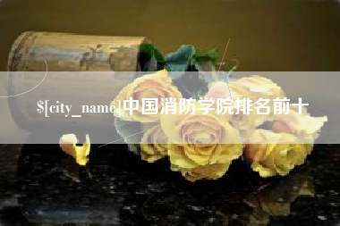 和田中国消防学院排名前十