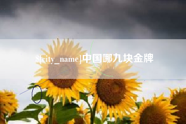 和田中国哪九块金牌