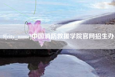 和田中国消防救援学院官网招生办