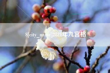 和田2821年九宫格