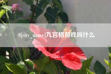 和田九宫格游戏叫什么