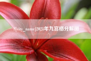 和田2021年九宫格分解图