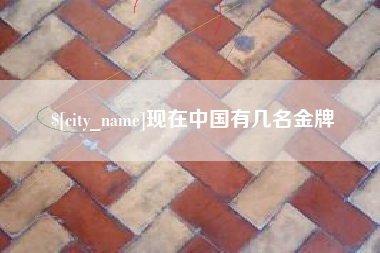 和田现在中国有几名金牌