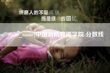 和田中国消防救援学院 分数线