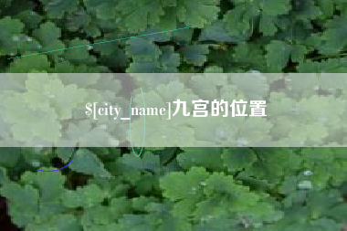 和田九宫的位置