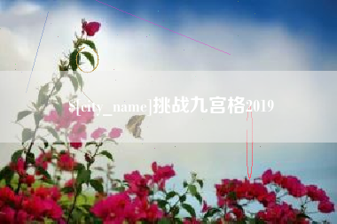 和田挑战九宫格2019
