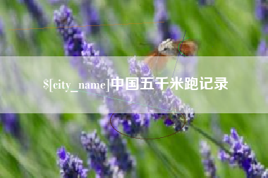 和田中国五千米跑记录