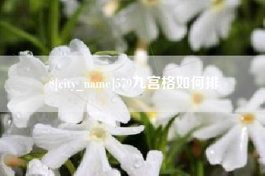 和田579九宫格如何排