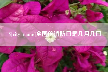 和田全国的消防日是几月几日